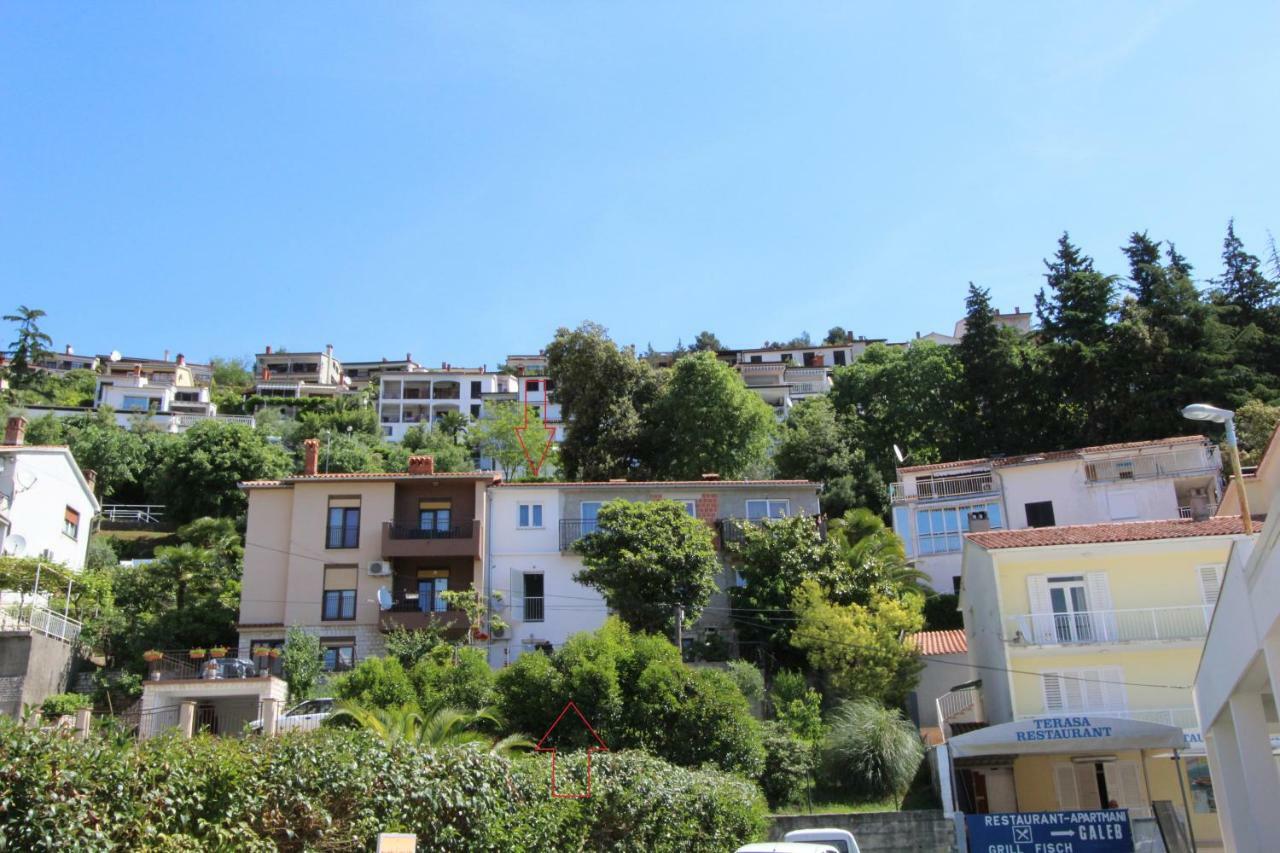 Ferienwohnung Luan Rabac Exterior foto